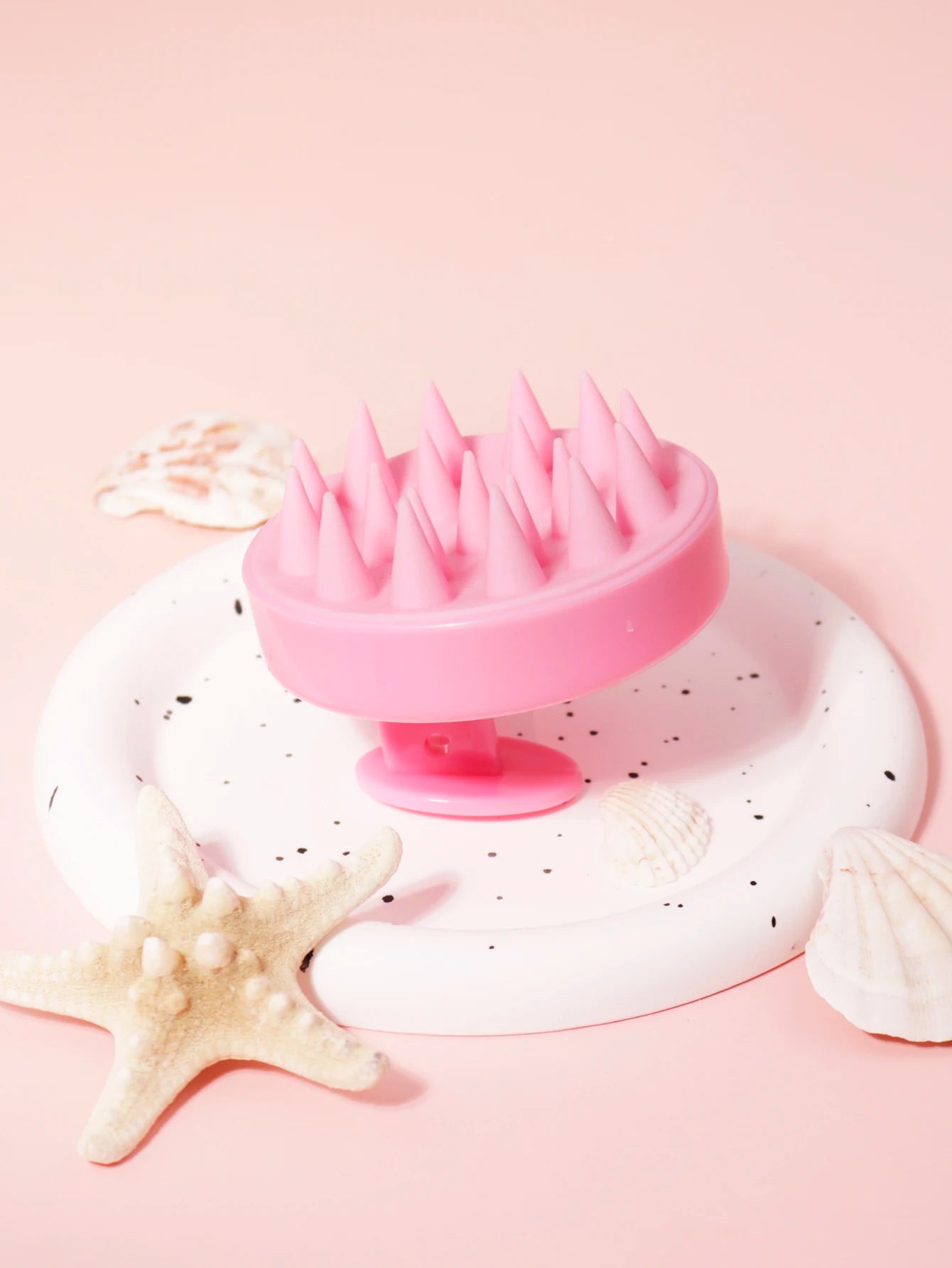 2-in-1 Silicone Scalp Massager & Shampoo Brush - Painless Hair Growth Stimulator for Shower, Gentle Head Spa Tool