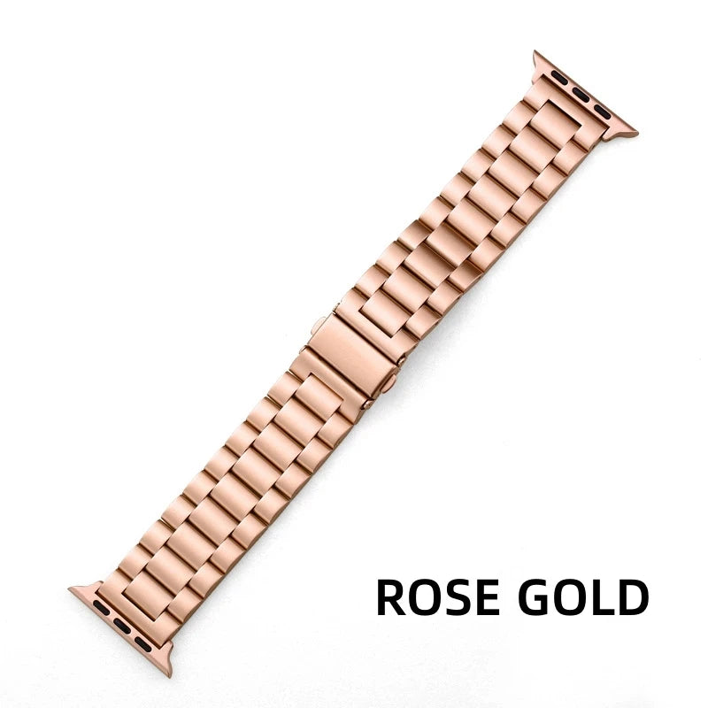 Stainless Steel Apple Watch Band Strap Compatible with Series 9876 SE Ultra iWatch Metal Bracelet 38/42mm 41mm 40/44mm 45mm 49mm