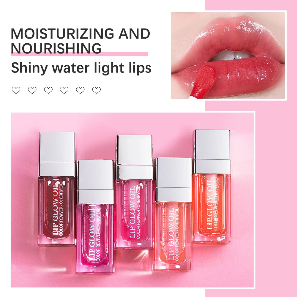 Moisturizing Lip Balm Oil - Plumping Gloss for Soft Lips