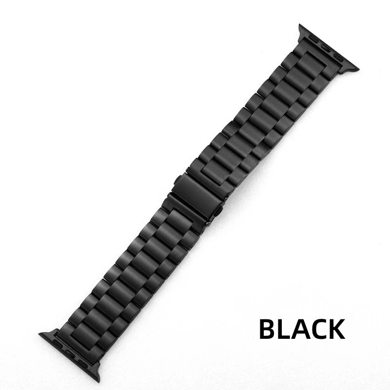 Stainless Steel Apple Watch Band Strap Compatible with Series 9876 SE Ultra iWatch Metal Bracelet 38/42mm 41mm 40/44mm 45mm 49mm