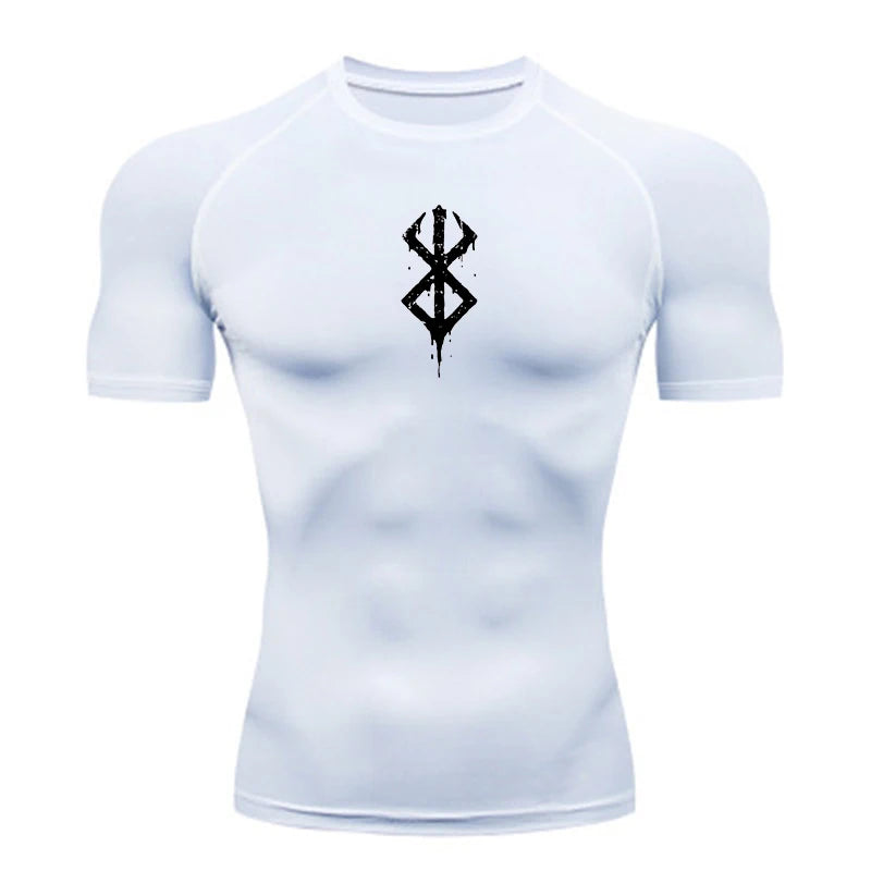 Men's Compression Shirt - Quick Dry Summer Sports Top