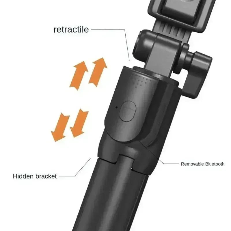360 Rotation Selfie Stick Toneof Tripod Photo Pole Multi Mode Camera Material Retractable And Mini Cell Phone Selfie Artifact