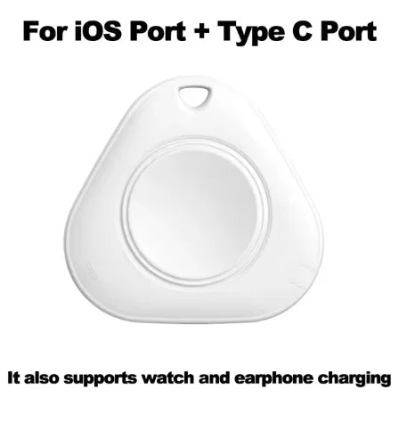 Tiny Magnetic Watch Wireless Charger For Apple Watch series 9 8 7 6 5 SE Type C For iPhone convert for iWatch Series 6 5 3 2 1