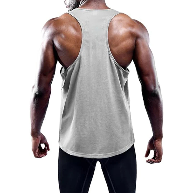 Men's Running Tank Top - Quick Dry Gym Vest